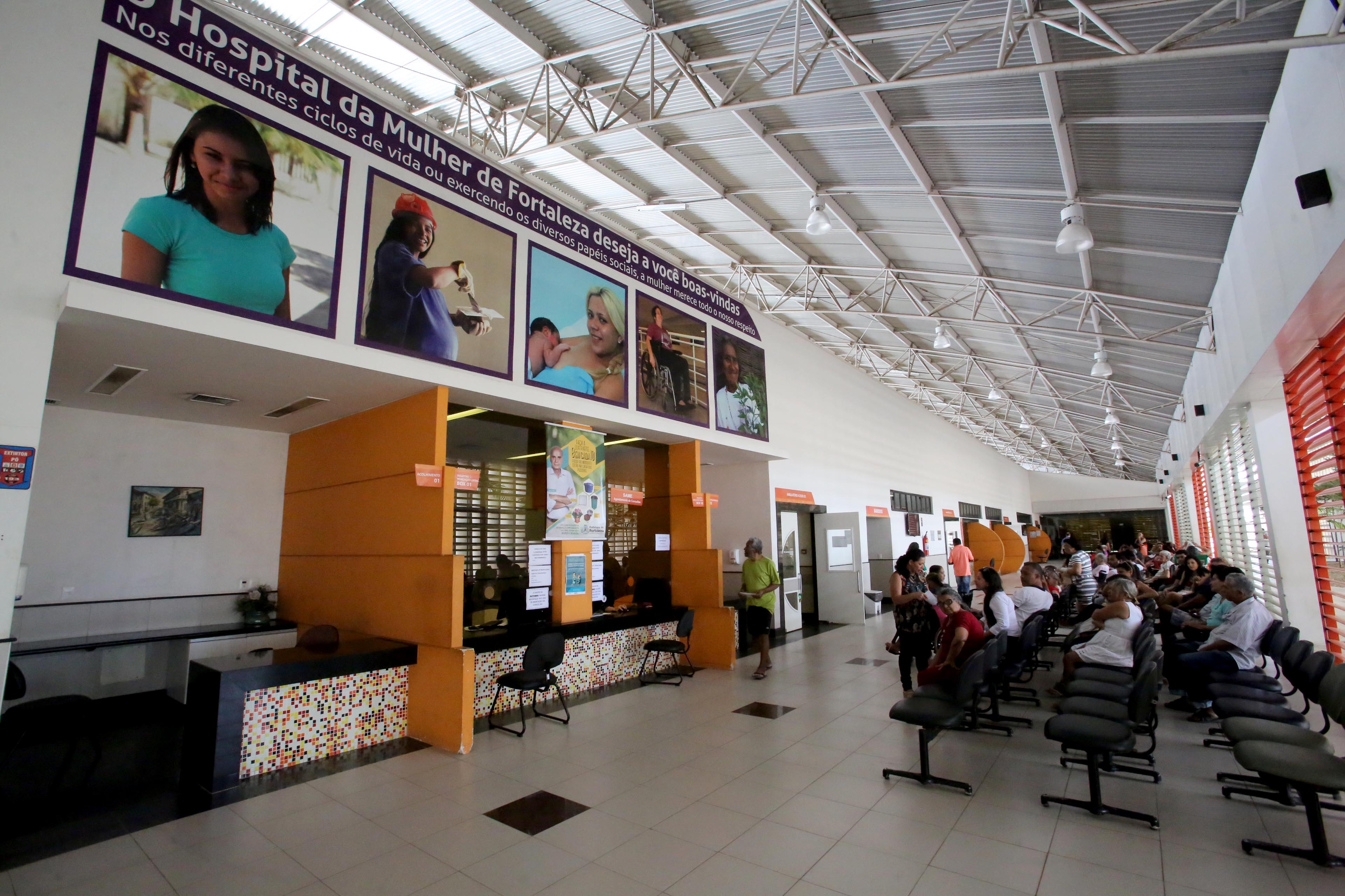 recepção do hospital da mulher